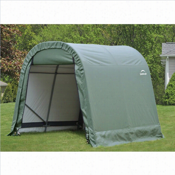 Shelterlogic 8'x8'x8' Round   Style Shelter In Green