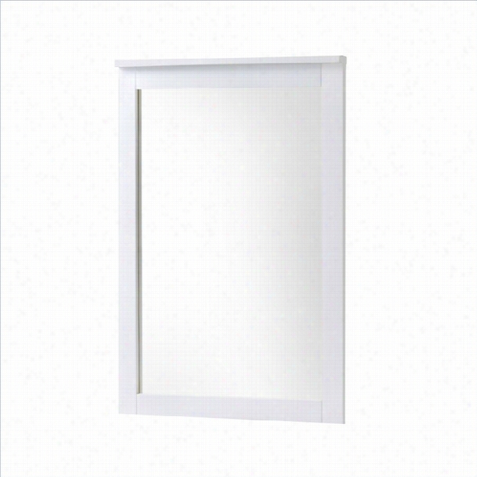 Sonax Corliving Ashland Dresesr Mirror In Snow White