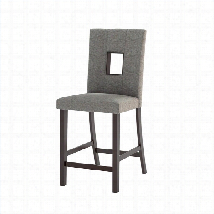 Sonax Corliving Bisttro Dining Chairs In Grey Sand (set Of 2)