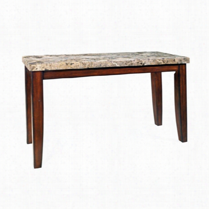 Steve Silved Company Mntibello Marble Dining Table In Cherry