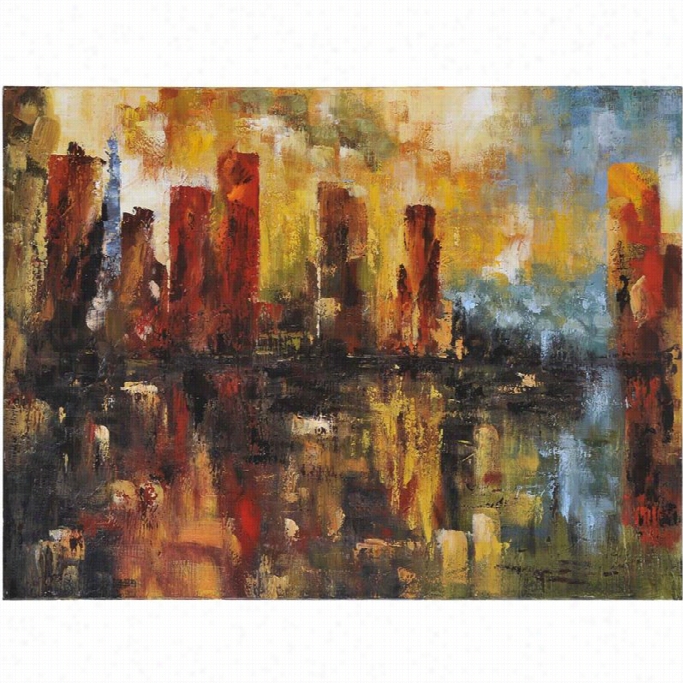 Surya Decor 48 X 36 Abstract Wall Art