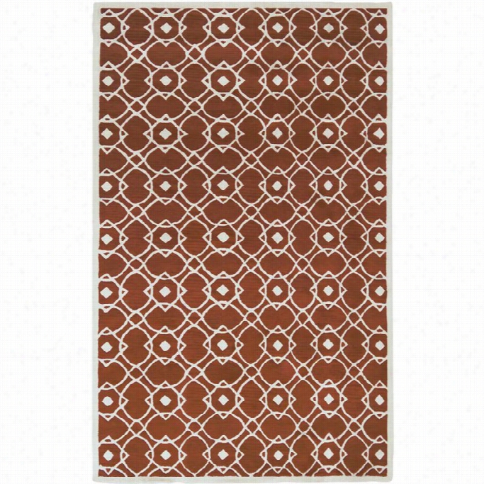 Surya Goa 5' X 8' Hand Tufted Wool Rug In Red