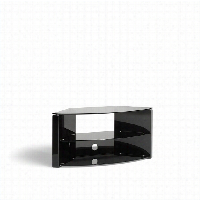 Tech Link 43 Corner Bench Three Shel Tv Stand In Black