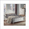 Coaster Kayla Panel Bed in Distressed White Finish-Full