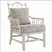 Stanley Furniture Charleston Regency Chippendale Planter's Arm Chair in White