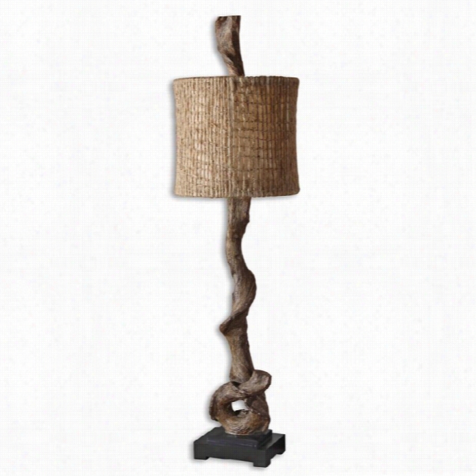 Uttermost Driftwood Bu Ffet Lamp  In Weathered Driftwood