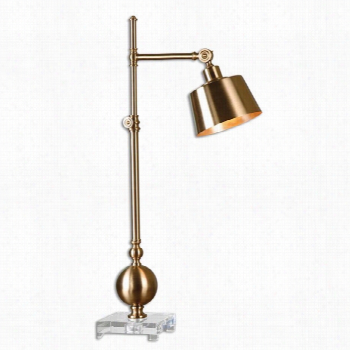 Uttermost Laton Brushed Brass Task Lamp