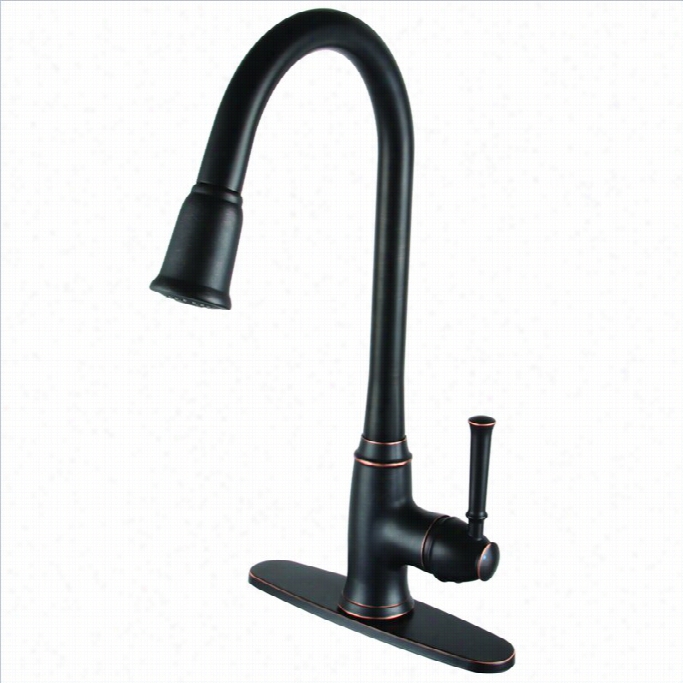Yosemite 1-handle Kitchen Faucet In Oil Rubbed Brown