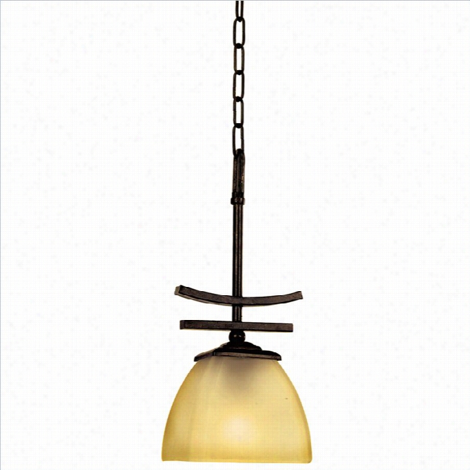 Yosemite Home Ecor Sentinel 1 Aspect Mini Pendant Seris In Venetian Bronze