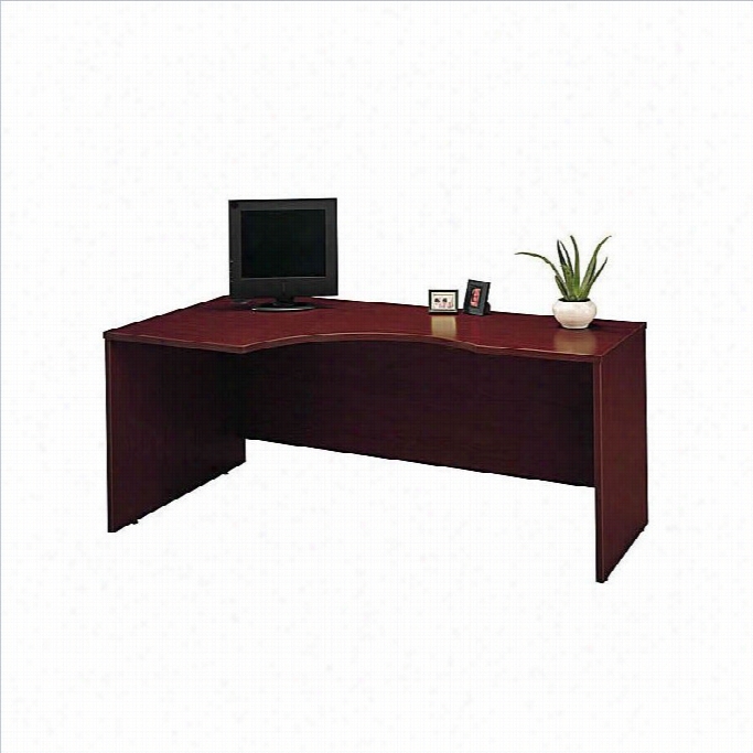 Bush Bbf Series C Mahogany Corner Desk