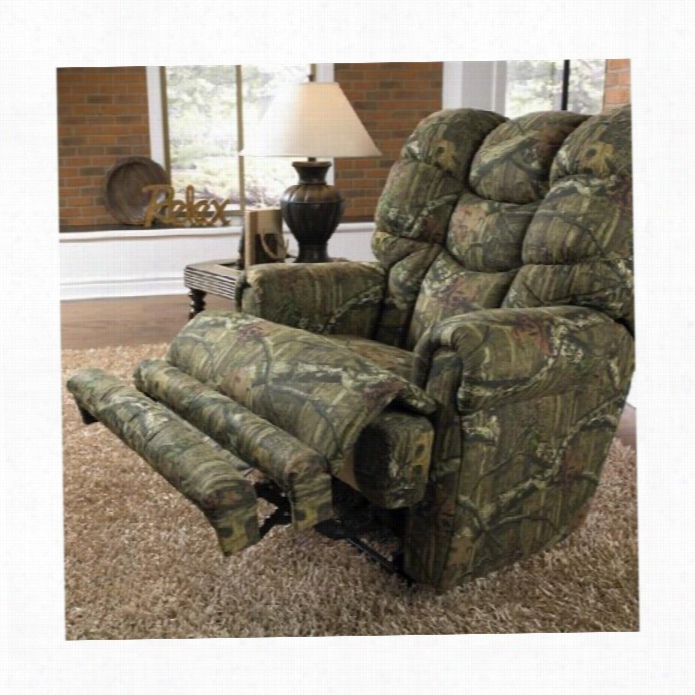 Catnapper Wintergreen Gliderc Otton Recliner In Mossy Oak Infinity