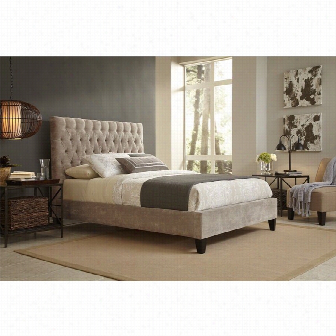 Fasyon Bed Reims Bed In Mouse-queen