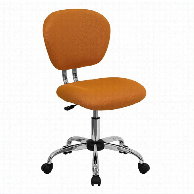 Flash Furniture Mid-baac K Mesh Employment Office Chair I N Orzngd