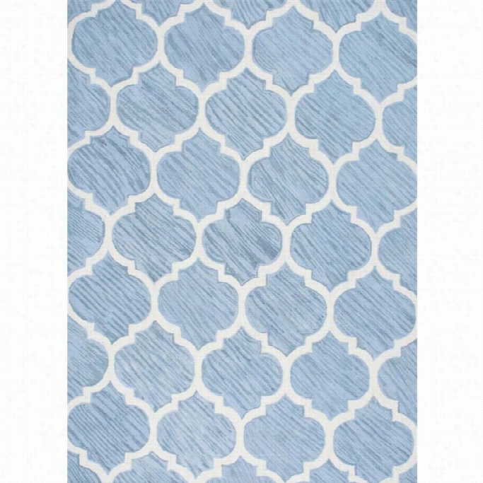 Nuloom 7' 6 X 9' 6 Han Hooked Clarisa Rug In Blue