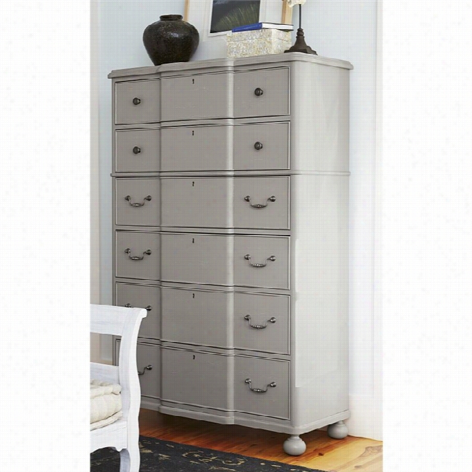 Paula Deen Home Dogwod 6 Drawer Chest In Cobblestone