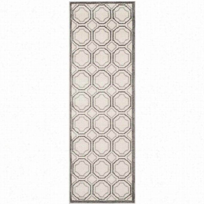 Safavieh Amherst Ivory Indoor Outdoor Rug - 2'3 X 11'