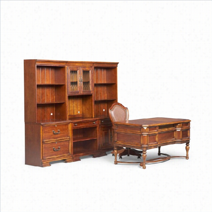 Samuel Lawrenc Madison Office Writing Desk In Brown
