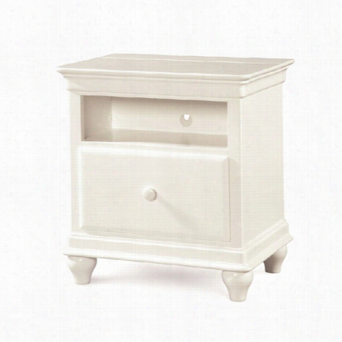 Smartstuff Classics 4.0 Nightstand In Summer White