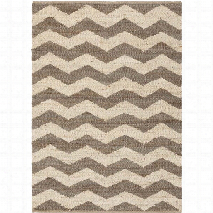 Surya Wade 8' X 110' Hand Woven Jute Rug In  Brown