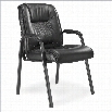 Mayline Guest Chair w/ Top Grain Cowhide Leather