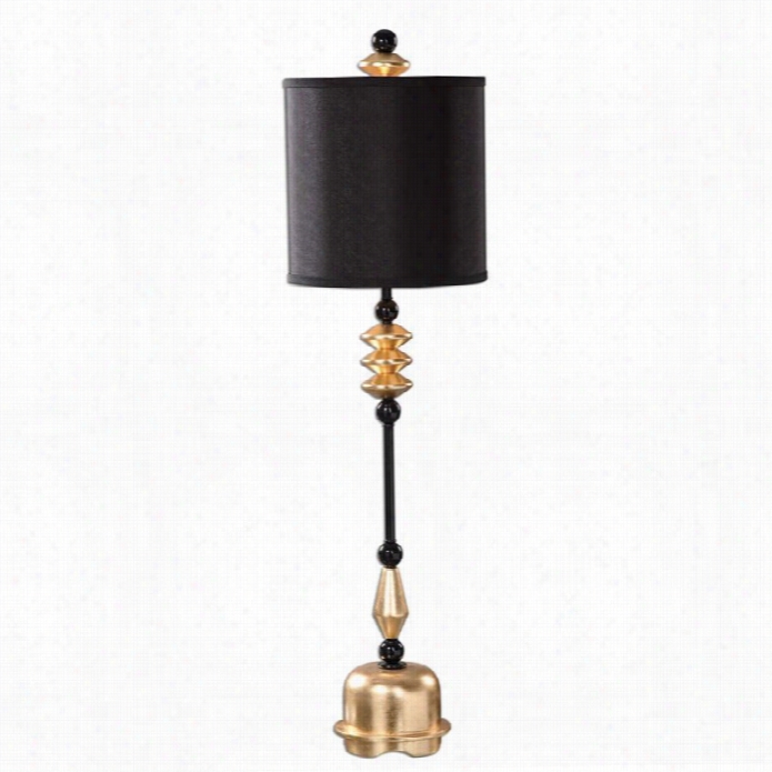 Uttrmostv Olga Anntiqued Gold Buffet Lamp