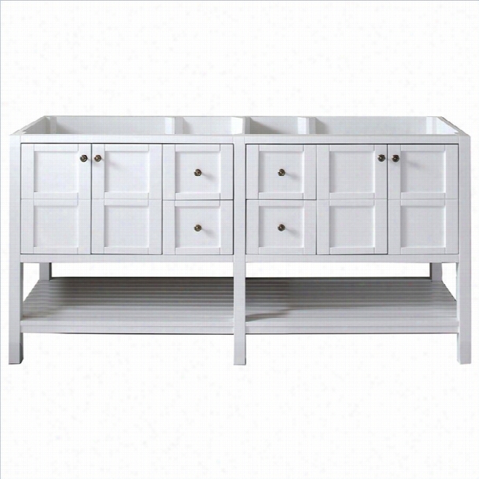 Virtu Usa Winterfell 72 Bathroom Vanity Cabinet In White