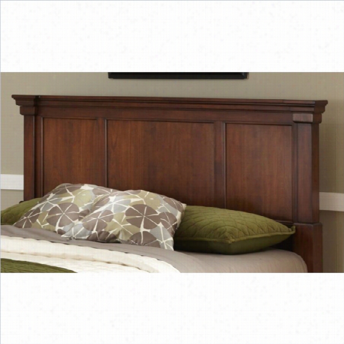 Home Styles Aspen Panel Headboard In Cherry-qeen - Full