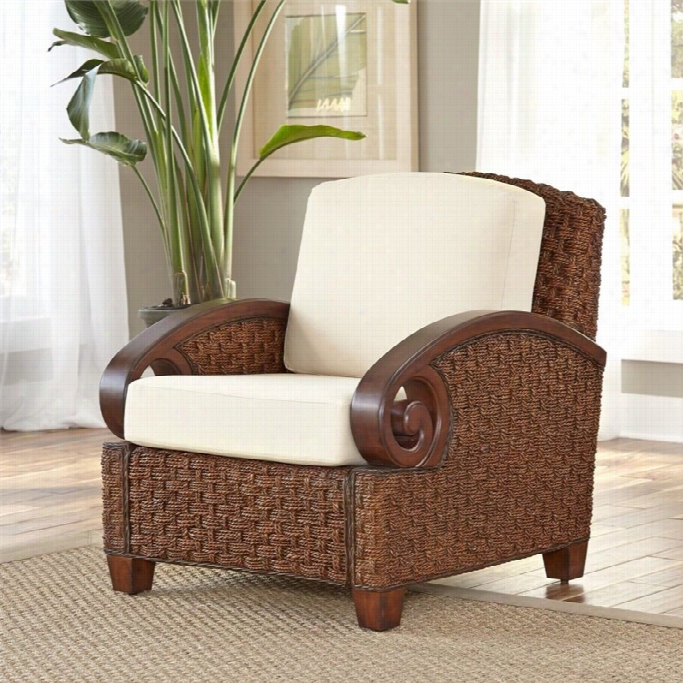 Home Styles Cabana Banana Iii Acccent Chair In Cinnamon