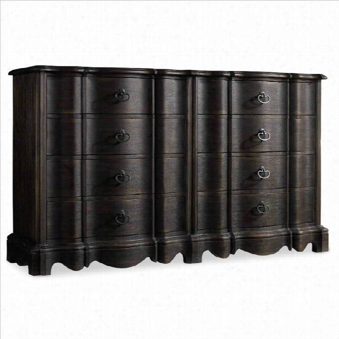 Hooker Furniture Corsica 8-drawer Double Dresserni Dark Wood