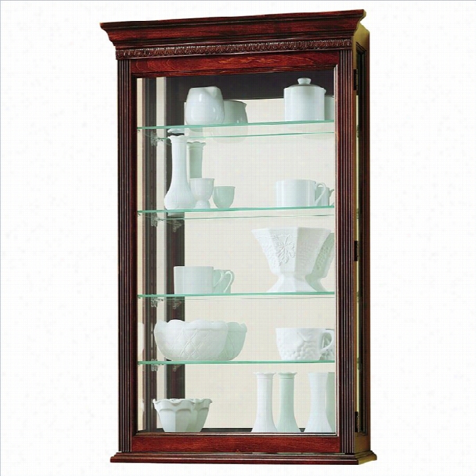 Howard Miller Edmonton Wall Display Curio Cabinet