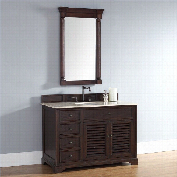 James Martin Savannah Classico 48 Single Bathroom Vanity In Sable