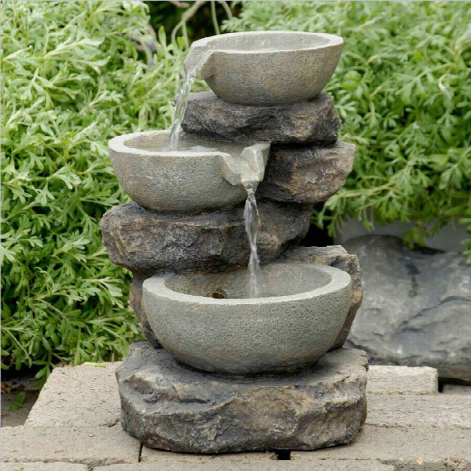 Jeco  Tanletop Muti Bowls Fountain