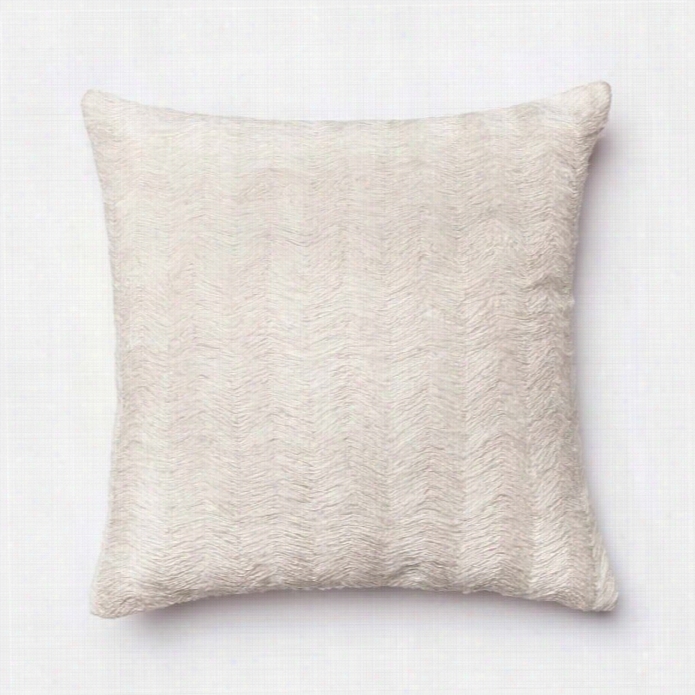 Loloi 1'10 X 1'10 Down  Pillow In  White