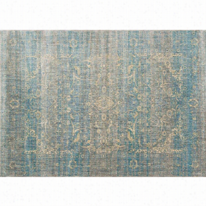 Loloi Anastasia 13' X 18' Rug In Blue And Mist