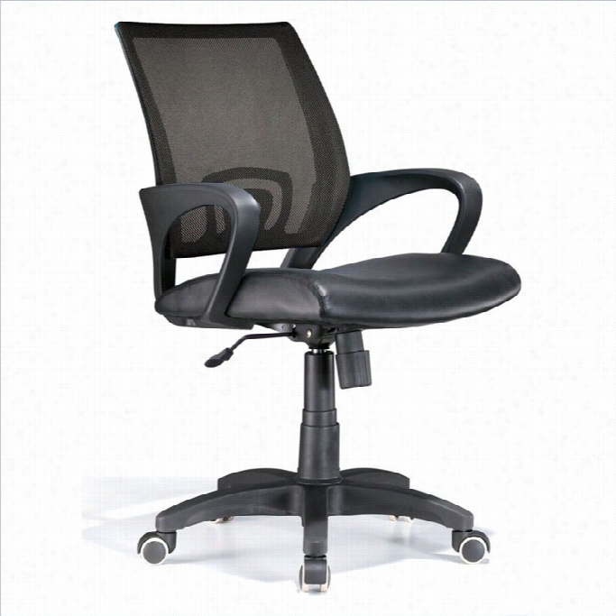 Lumisource Officer Office Chair In Black