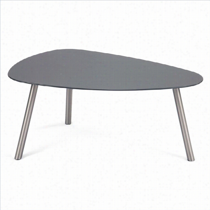 Moe's Helsinki Side Table In Gray