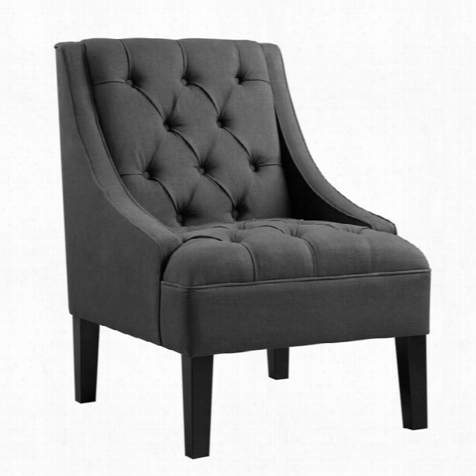 Pri Accent Arm Chair In Gray