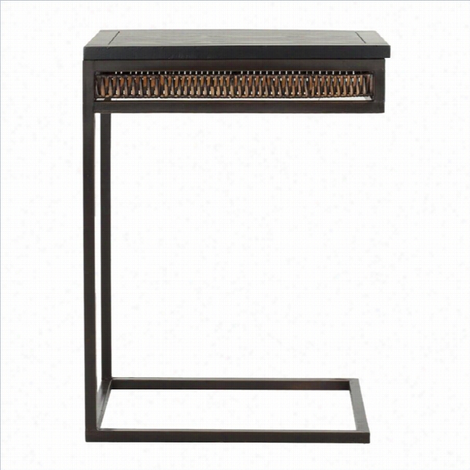 Safavieh Duncan Pine Wood Accent Table In Brown