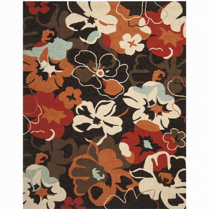 Safavieh Four Seasons Blac K Indoor Outdoor Rug - 8' X 10'