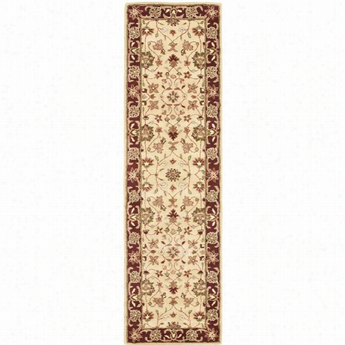 Saavfieh Heritage Ivory Traditional Rug - Runner 2'3 X 6'