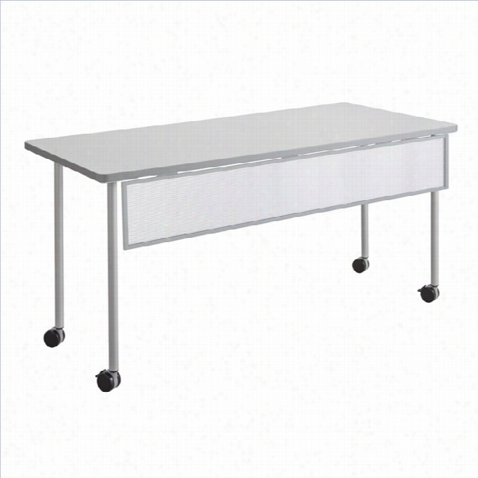 Safco Impromptu Modesty Panel For 772 Table In Silver