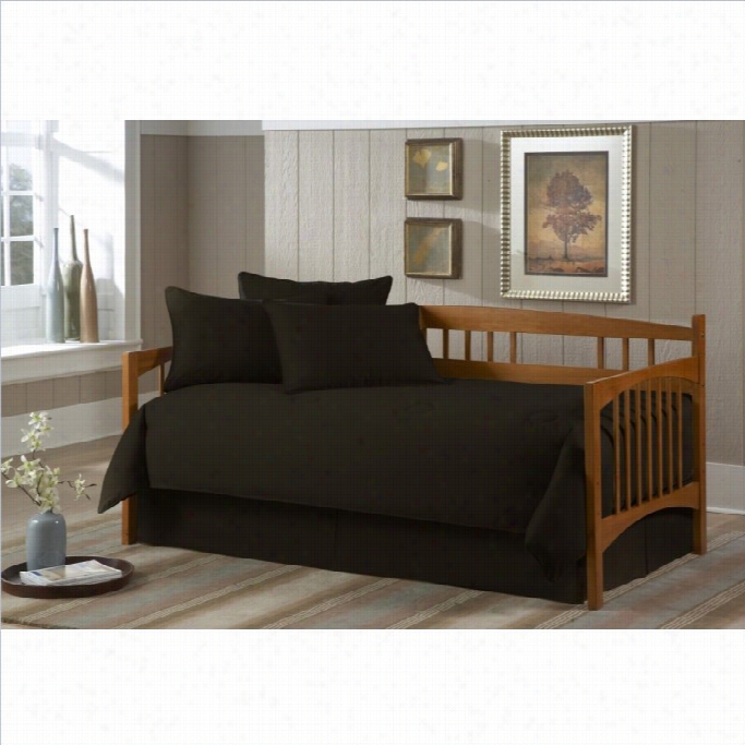 Southerly Textiles Par Amount Sol Id Bblack Twin 5-pc Daybed Ensemble