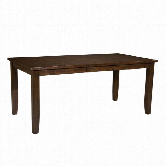 Standard Furniture Abaco Counter Height Dinning Table With Leaf In Tobacco Brown