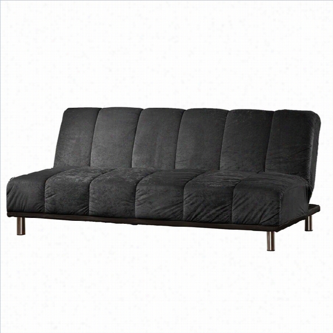 Studo Rta Deshler Convertible Futon Couch In Bl Ack
