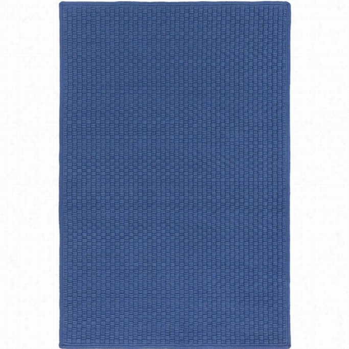 Surya Barcelona 5' X 7'6 Hand Woven Rug In Blue