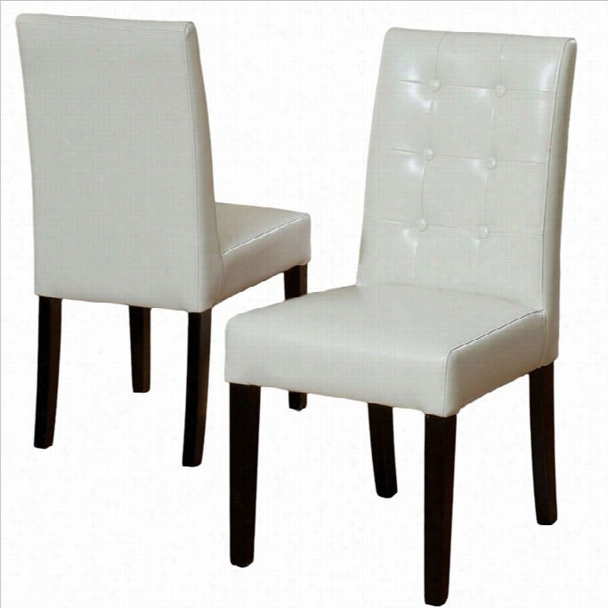 Trent Home Bakers Dining Chairs In Ivory (set Of  2)