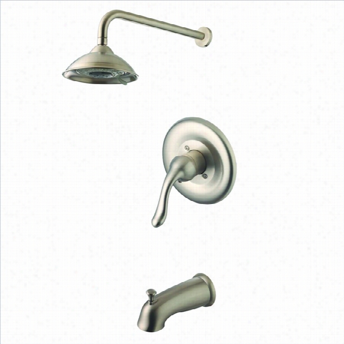 Yosemite 1-handle Tub And Shower In Brushed Nickel