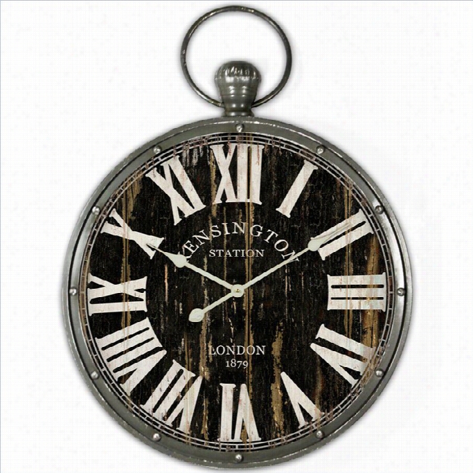 Yosemite Penant Iron Skip Movement Wal Clock