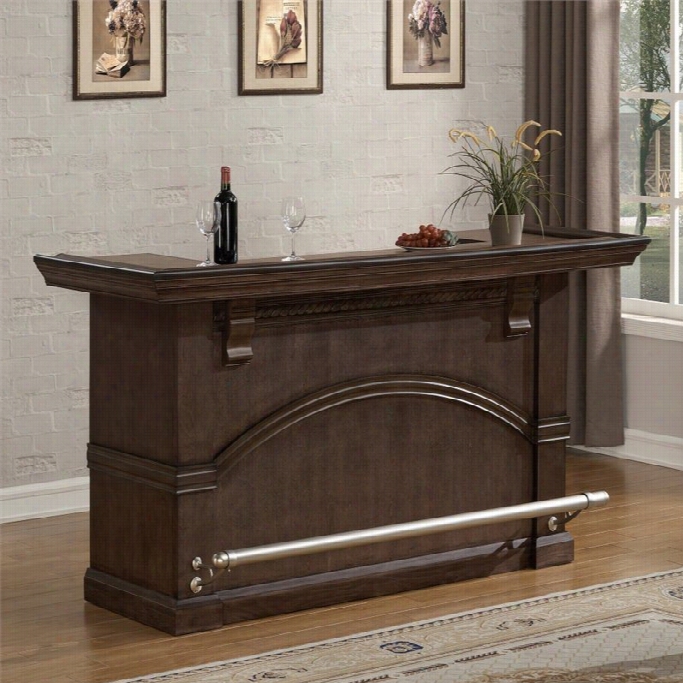 American Heritage  Billiards Santiago Bar In Pewter