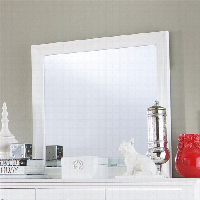 As Hley Langlor Bedroom Mirror In Pale